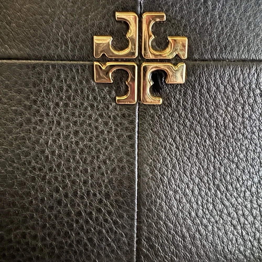 Tory Burch Black Tote with Tassel